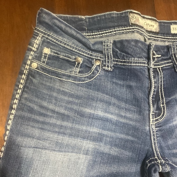 BKE Denim Culture Jeans size 33R x 31 1/2 - Picture 3 of 14